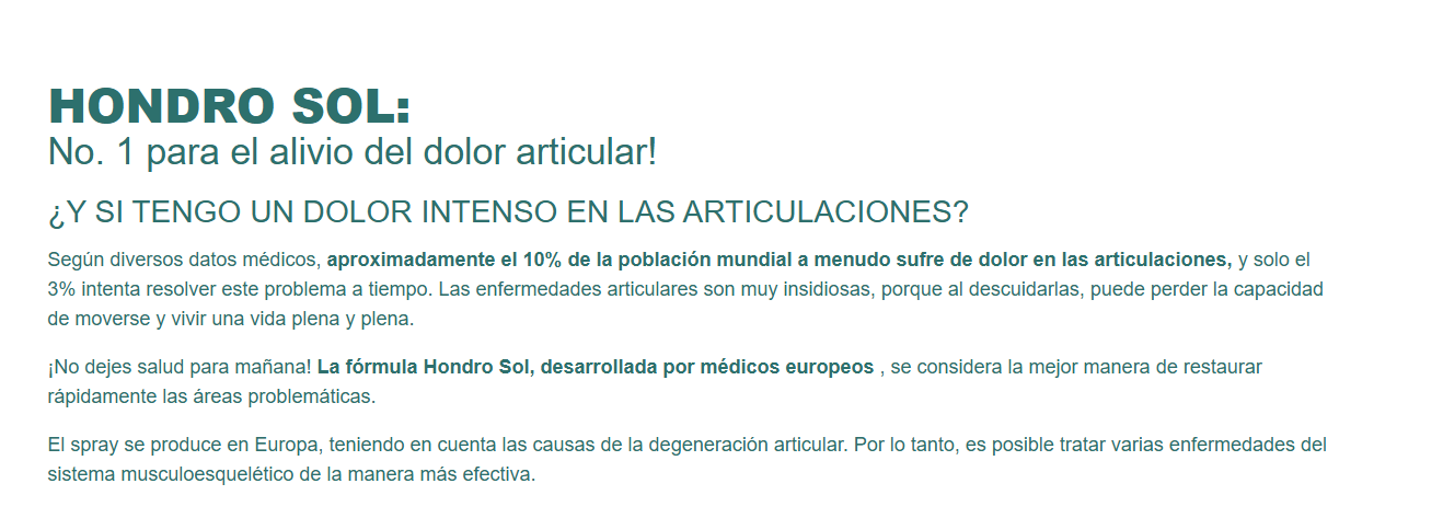 Hondro Sol